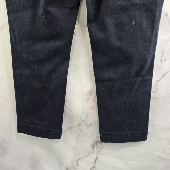 Everlane Pant The Slim Leg Crop Navy Blue High Rise Stretch Ankle NEW - Picture 8 of 11